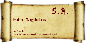 Suha Magdolna névjegykártya